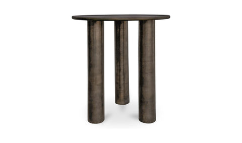 Deacon Outdoor Side Table Deep Bronze