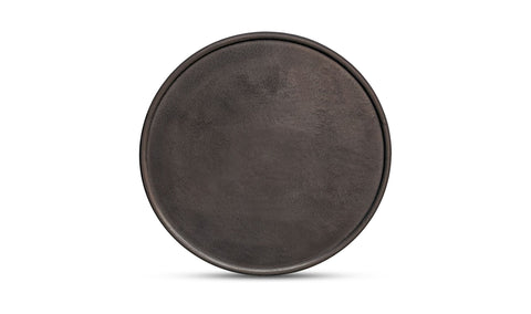 Deacon Outdoor Side Table Deep Bronze