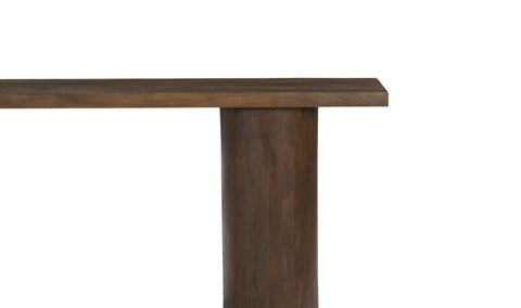 Hadley Console Table Warm Brown