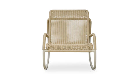 Lyra Outdoor Rocking Chair Beige