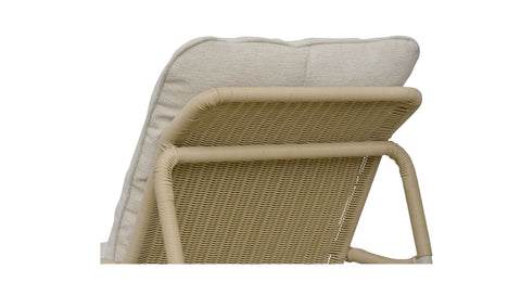 Lyra Outdoor Rocking Chair Beige