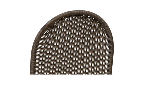 Kendall Outdoor Dining Chair Brown