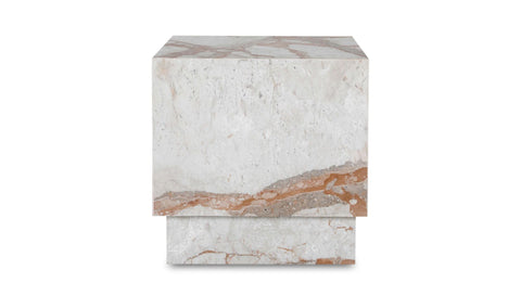 Layla Side Table Breccia Marble