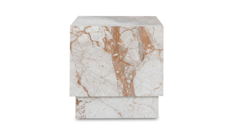 Layla Side Table Breccia Marble