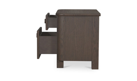 Loren Large Nightstand Dark Brown