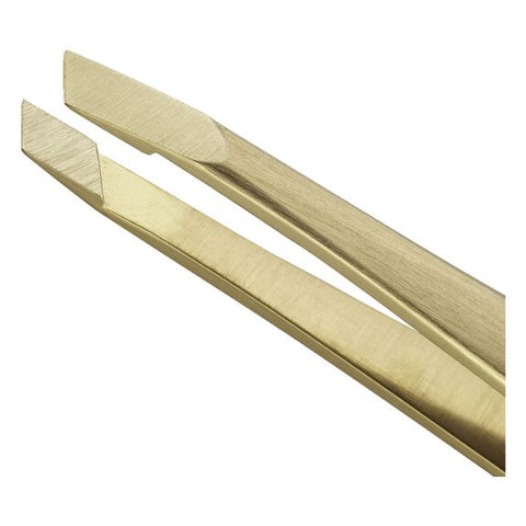 TWINOX - Slanted Tweezers - Gold