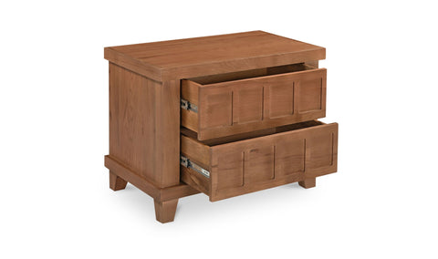 Enya Nightstand Red Oak