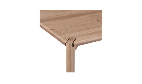 Daifuku Large Dining Table Brushed Natural Oak