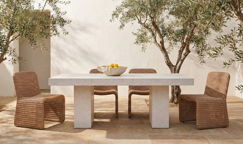 Antonius Outdoor Dining Table Terrazzo