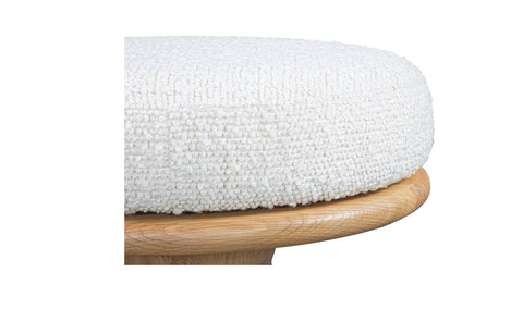 Nio Swivel Counter Stool White Mist