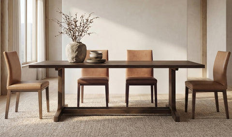 Frankie Dining Chair Tan Leather
