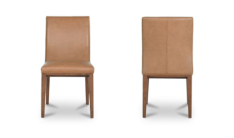 Frankie Dining Chair Tan Leather