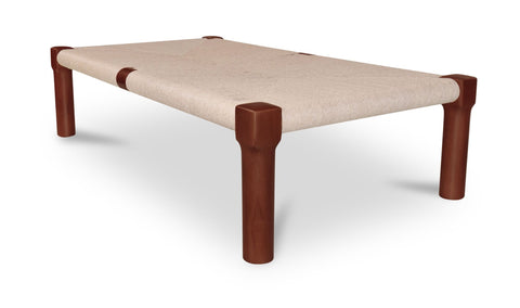 Kaia Outdoor Coffee Table Dark Brown