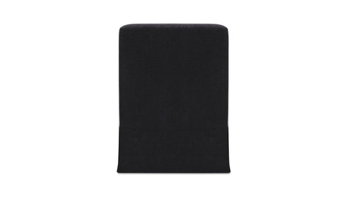 Lydia Slipcover Dining Chair Black