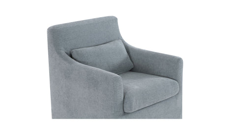 Lydia Slipcover Dining Chair Blue