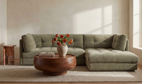 Mischa Sectional Sage Green