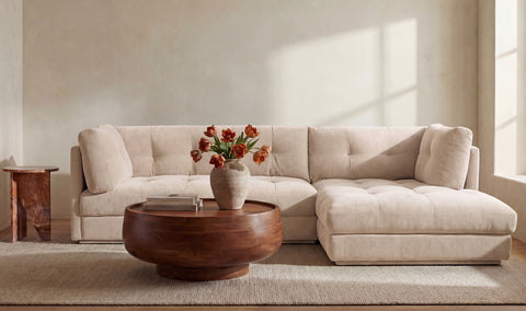Mischa Sectional Light Beige