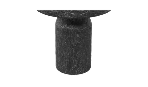 Nia Outdoor Side Table Charcoal