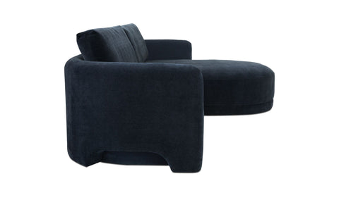 Emmy Sectional Dark Blue