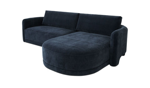 Emmy Sectional Dark Blue