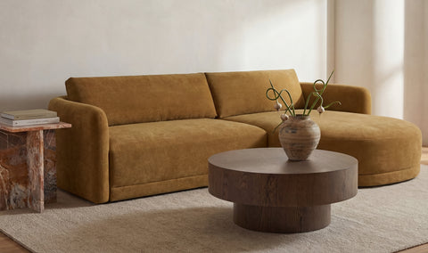 Emmy Sectional Ginger