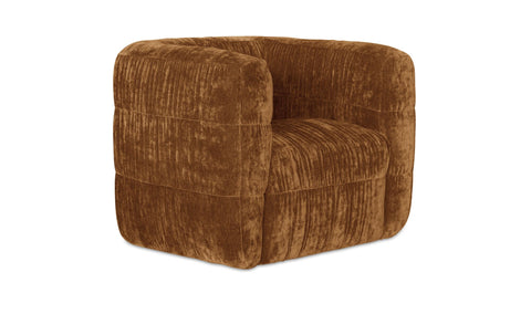 Robson Swivel Chair Toffee