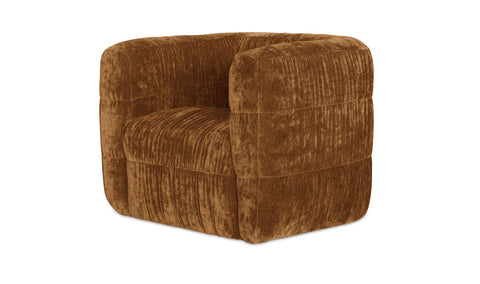 Robson Swivel Chair Toffee