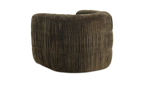 Robson Swivel Chair Dark Green