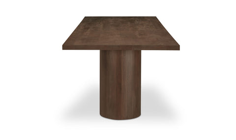 Hadley Dining Table Small Warm Brown