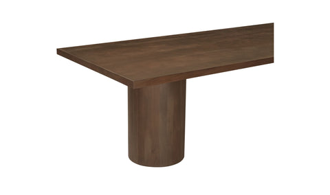 Hadley Dining Table Small Warm Brown