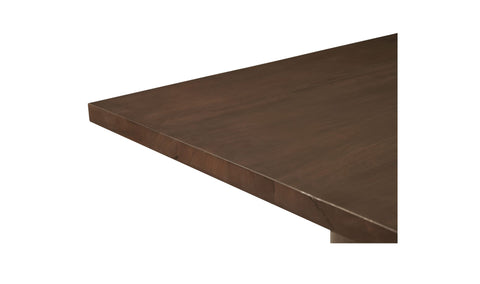Hadley Dining Table Small Warm Brown