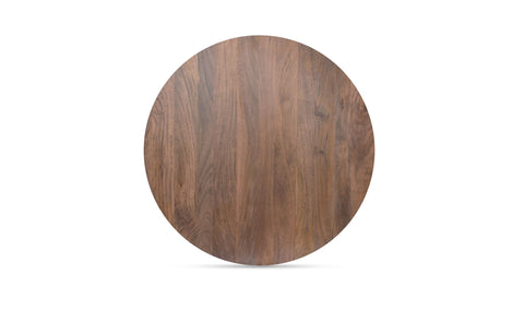 Lia Round Dining Table Dark Brown