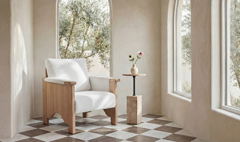 Bauer Accent Chair Cream