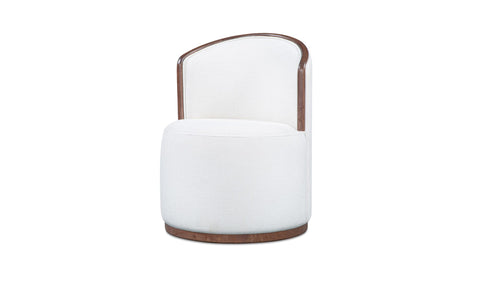 Rossi Swivel Dining Chair Cream