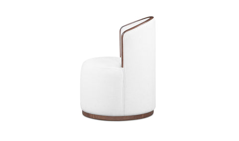 Rossi Swivel Dining Chair Cream