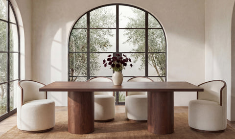 Rossi Swivel Dining Chair Berry