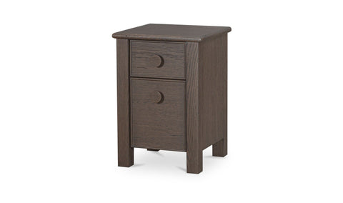 Loren Small Nightstand Dark Brown
