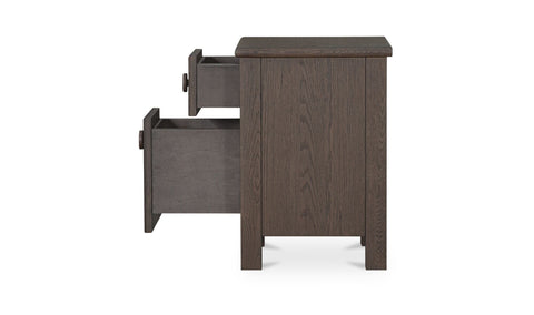 Loren Small Nightstand Dark Brown
