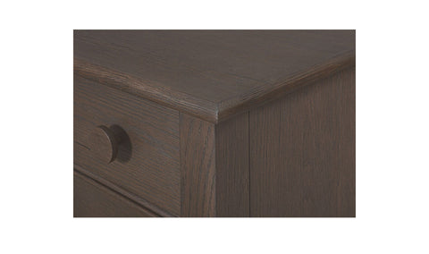 Loren Small Nightstand Dark Brown