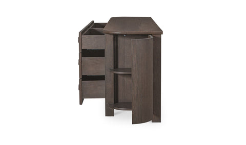 Loren 6 Drawer Dresser Dark Brown