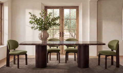 Sami Dining Chair Dark Green