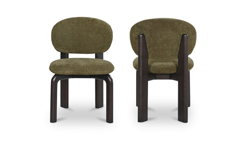 Sami Dining Chair Dark Green