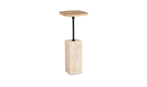 Caro Side Table Travertine
