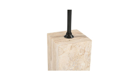 Caro Side Table Travertine