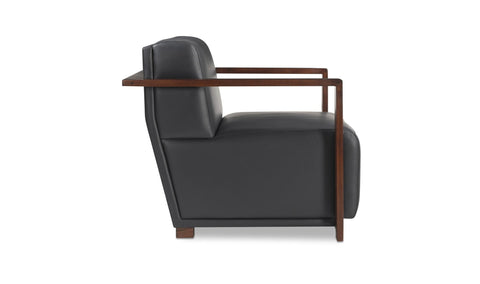Barnes Accent Chair Black