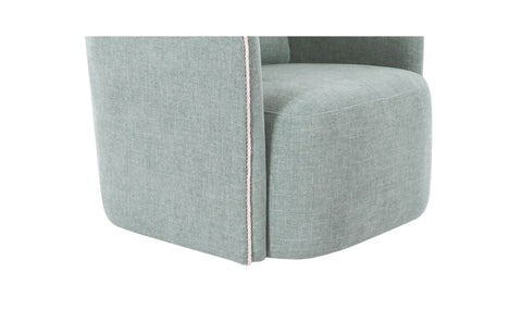 Cecil Accent Chair Light Blue