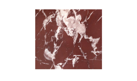 Grace Accent Table Rosso Levante Marble