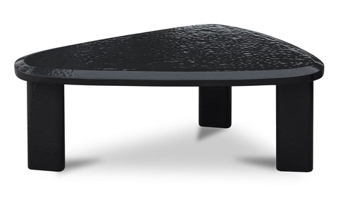 Sophie Outdoor Nesting Table Set Charcoal Lacquer