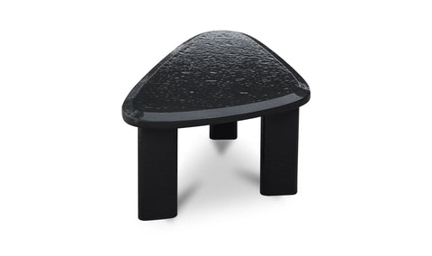 Sophie Outdoor Nesting Table Set Charcoal Lacquer