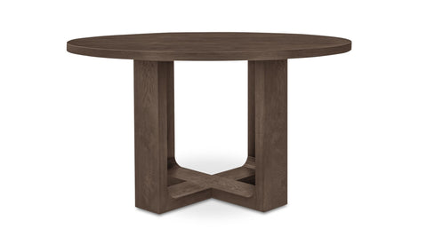 Hayes Dining Table Rustic Brown